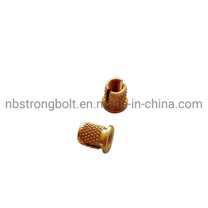 Flange - Head Inserts for Plasticas with Brass