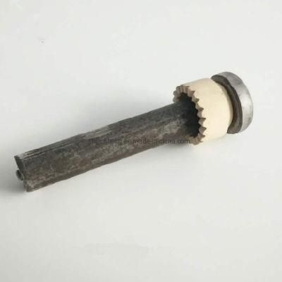 Plain - Cheese - Shaped Head Studs for Welding - Grade 4.6 - 25 - Ml15 - Carbon Steel - Aws D1.1m