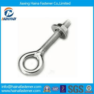 Stainless Steel Eye Bolt with Flange Nuts