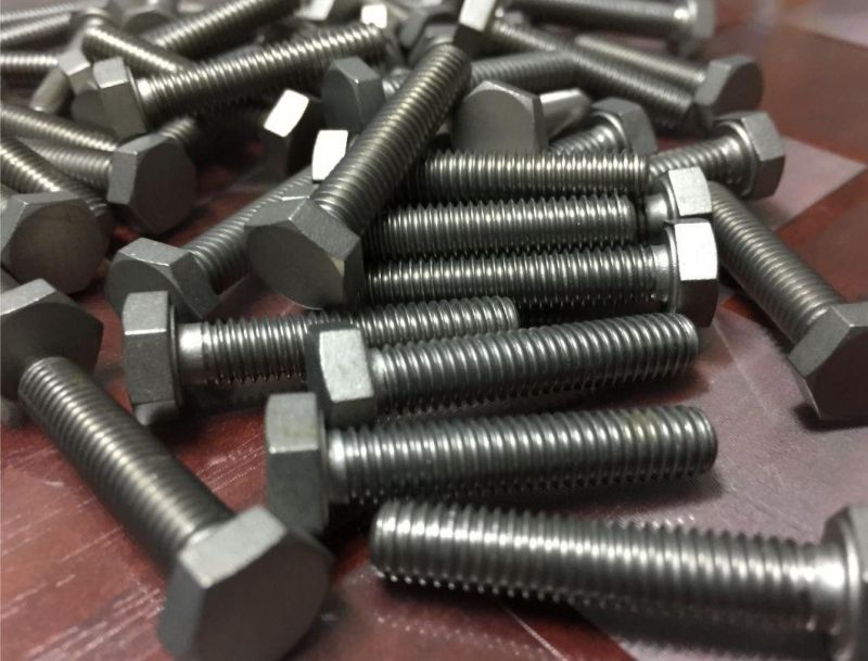 DIN933 Titanium Bolts Hexagon Screws Hex Head Bolts