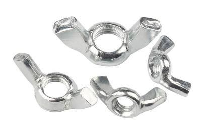 Iron White Zinc Butterfly Nut Butterfly Sheep Horn Hand Screw Cap Bolt M12-M16