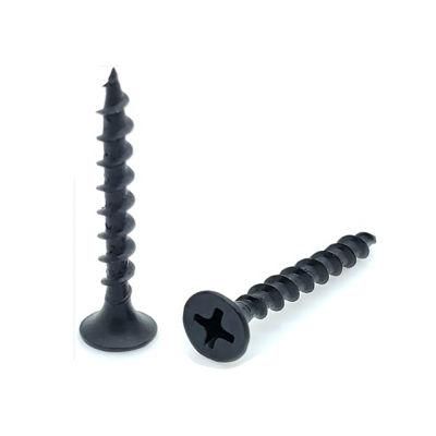 OEM or ODM Carbon Steel Diameter M3.5-M5.5 Other Sizes Black Phosphate Screw