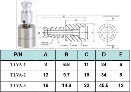 Dme Standard High Precision Air Poppet Valves