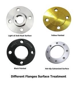 Jq011 Carbon Steel Flanges Surface Treatment