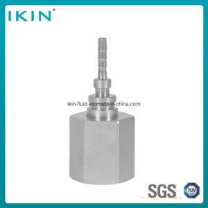 Ikin Stainless Steel Hydraulic Hose Fitting with Dko-24&deg; Taper Seal Valve Pressure Rating