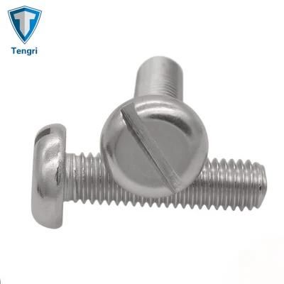 DIN85 Pan Head Slotted Screw Stainless Steel A2 Machine Screw DIN84