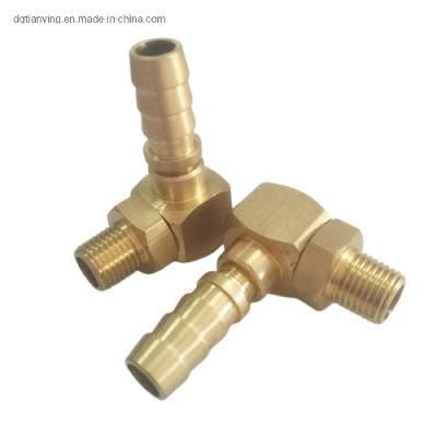 Misumi Brass 90 Degree Elbow Hydraulic Pneumatic Fitting