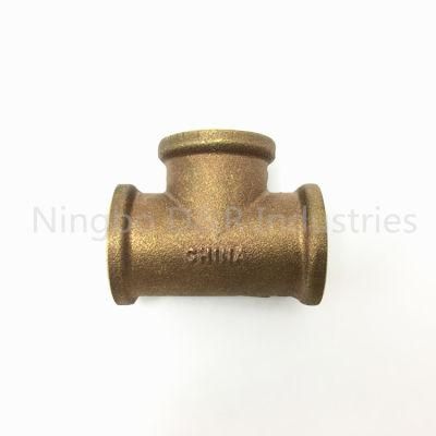 1inch Brass 3 Way Plumbing Cross Pipe Fittings Water Meter Connection Fitting