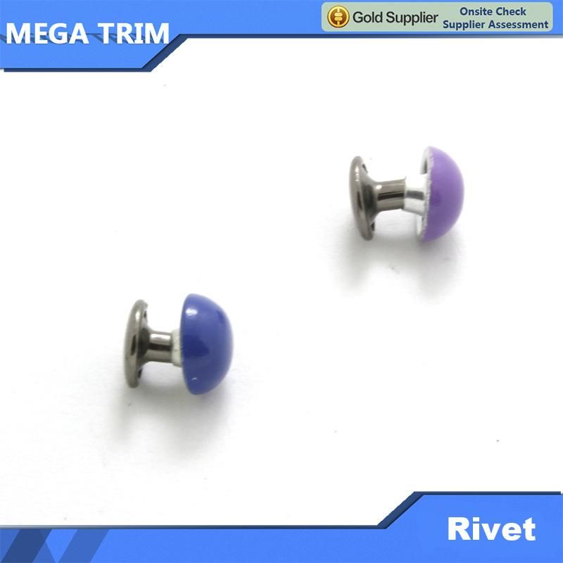 Colorful Dome Shap Metal Rivet for Leather/Bags