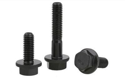A2 A4 SS304 SS316 316L B8 B8m B8t Stainless Steel Serrated Hexagon Hex Head Flange Bolt DIN6921