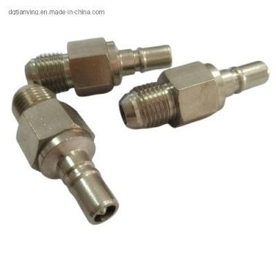 Staubli Rmi Series Male Brass Mold Oil Coupling with Valve