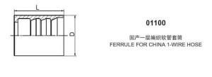 Ferrule for 1-Wire Hose (01100)