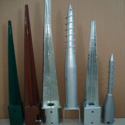 Celia Customized Design Steel Anchor Ground Screw Fence Post Spike