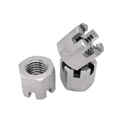 Stainless Steel Hexagon Hex Slotted Castle Nut DIN935