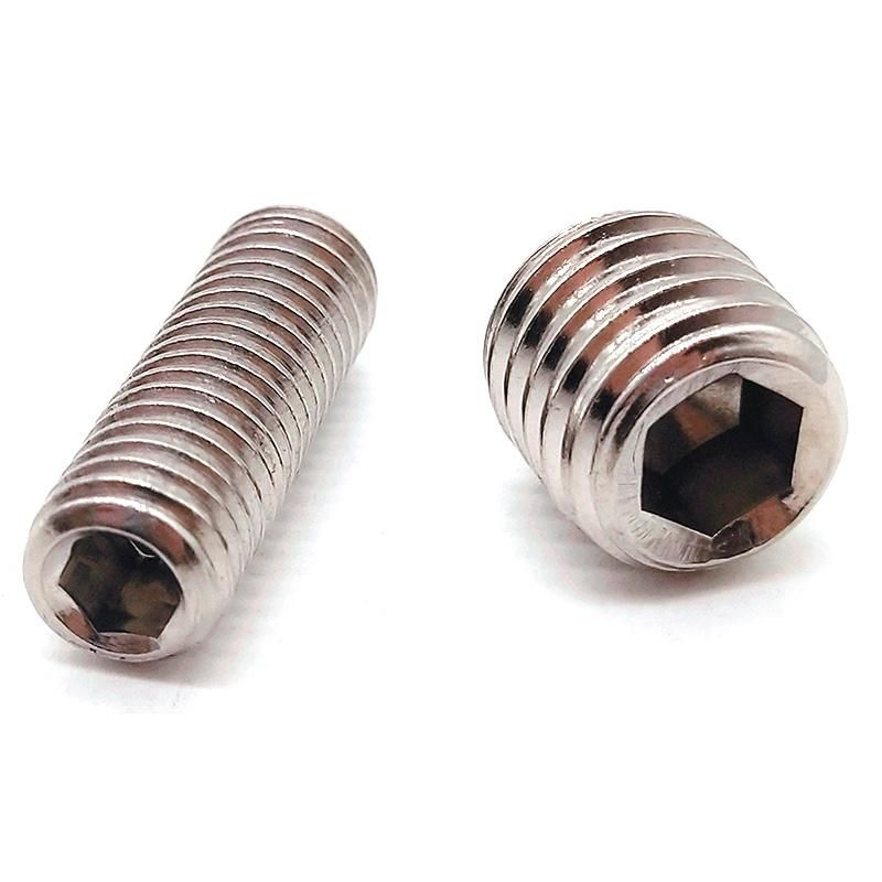Hex Socket Set Screw with Flat Point DIN913