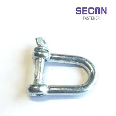 China Factory OEM Carbon Steel Rigging Hardware Lifting Anchor Screw Pin Chain G210 D Shackle