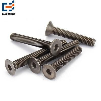 Hex Socket Ti Gr2 Gr5 Bolt DIN7991 Countersunk Bolt Ta2 Tc4 Titanium Bolt