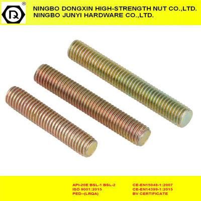 Zinc Plated Fasteners ASTM A193 B16 Studs by Carbon Steel