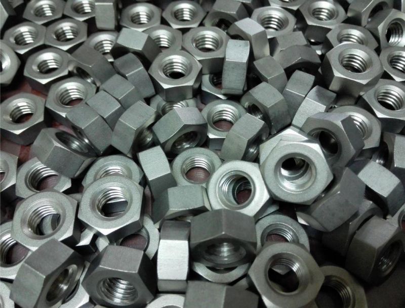 Titanium Parts/OEM Custom Precision CNC Machining Fastener Titanium Nuts