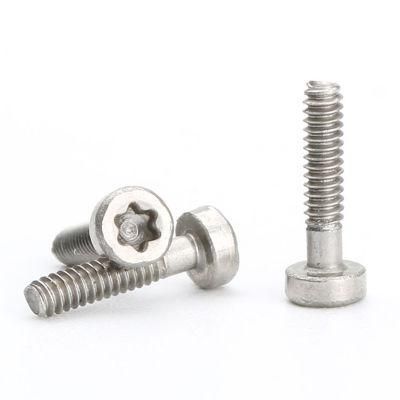 Stainless Steel Special Fasteners Low Cap Head Torx Machine Screw