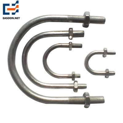 Unf Thread Bolt with Nut 1-1/2X3 ANSI Standard Bolt/Anchor Bolts/HDG U Type Pipe Clamp Made in China