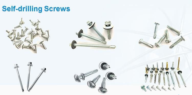 4.0X25mm Chipboard Screws Hardened Button Head Bright Zinc Plated Full Threaded Chipboard Screw