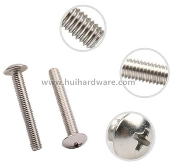 Phillips Mushroom Head/Round Head/Truss Head Machine Screws