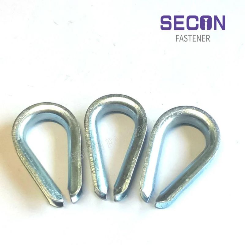 China Factory Good Quality with Low Price Factoyr OEM SS304 Wire Rope Thimbles