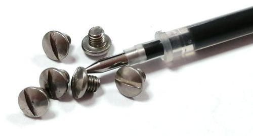 304 Stainless Steel Micro Small Mushroon Slotted Truss Head Screw