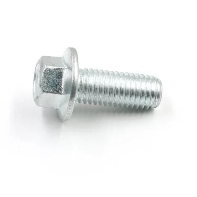 Wholesale Custom Stainless Chrome Plated DIN 6921 Hex Flange Bolt