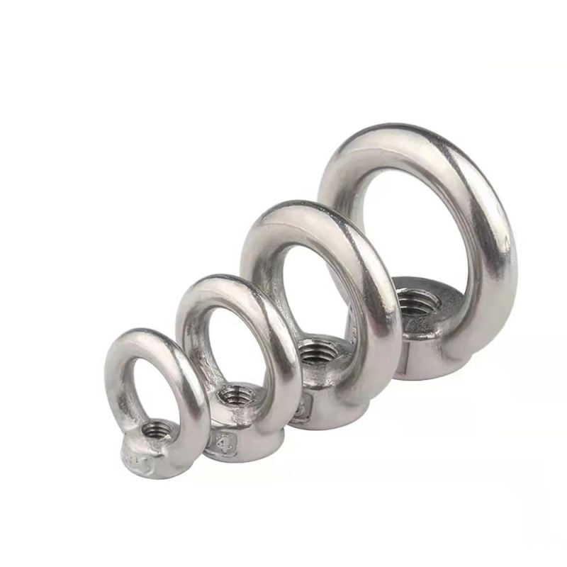 Stainless Steel 304 SS316 DIN582 Forged Lifing Galvanized Oval Eye Nut