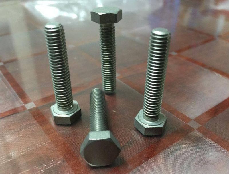 DIN933 Titanium Bolts Hexagon Screws Hex Head Bolts