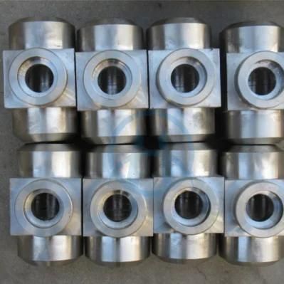 Forged Stainless/Carbon Steel NPT Threaded/Socket Weld (SW) Pipe Fittings