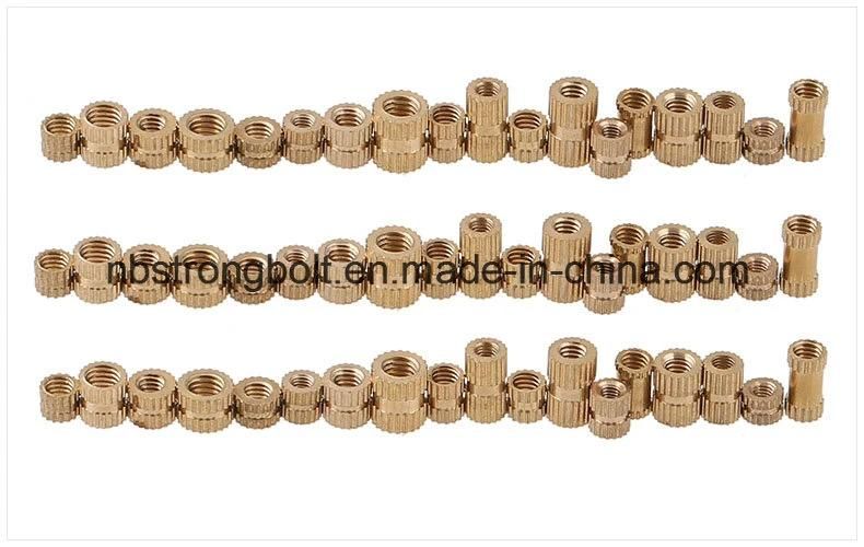 Brass Nut Injection Molded Copper Nut Copper Knurled Nut Copper Stamper