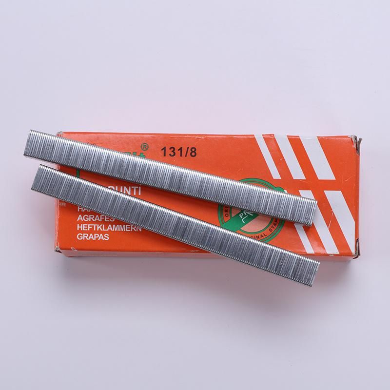 China Manufacture Supply OEM 22 Ga 131/8 Staple for Wood