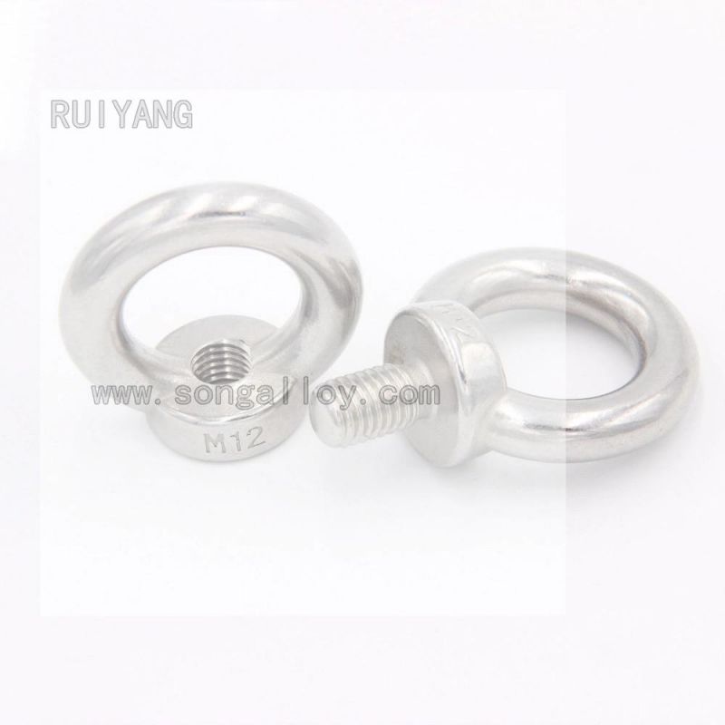Stainless Steel A2/A4 304/316 Eye Bolt Ring Bolt and Nuts