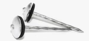 Roofing Nail with Rubber Washer/Umbrella Head Roofing Nail with Washer