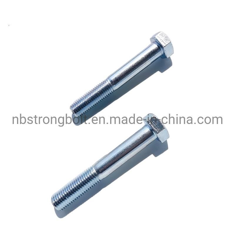 DIN931 Hex Bolt Cl. 8.8 with Zinc