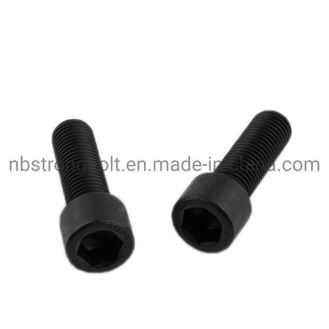DIN912 Grade 8.8 Hex Socket Head Cap Screw with Black M12X90 H. T