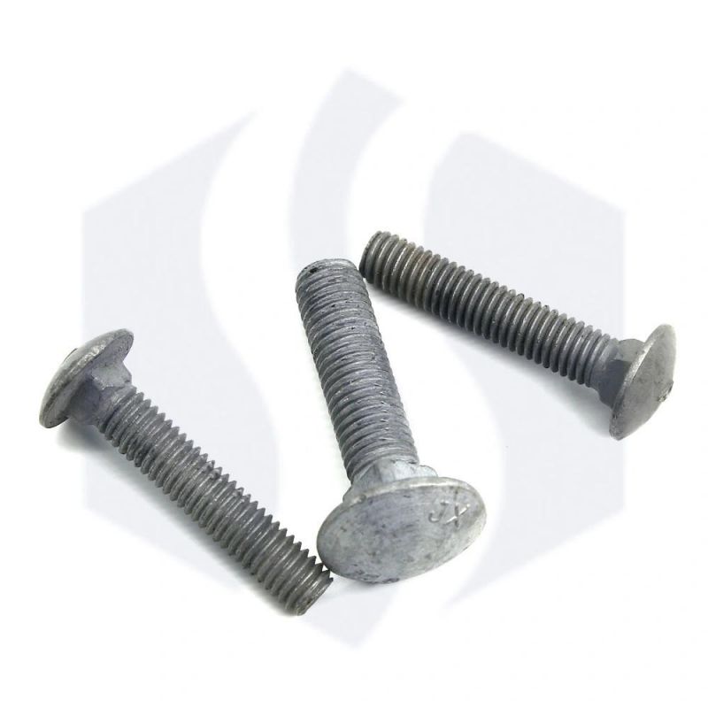 Hot DIP Galvanized Grade 8.8 DIN603 Carriage Bolt