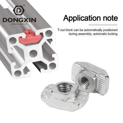 Fastener Nut Supplier Stainless Steel T Square CNC M4-M48 Metric T Nut