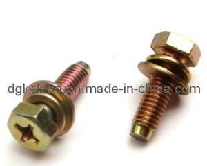 Stainless Steel Hex Screw with Colours (KB-060)