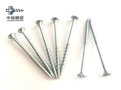 4.8X89mm Fine Thread Phillips Bugle Head Drywall Screws White and Yellow Zinc Plated Drywall Screws