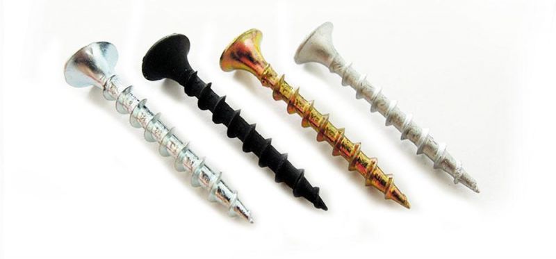 #6 X1" M3.5X25 M3.5X35 Phillips Drive Coarse Thread Bugle Head Black/Gray/Yellow Dry Wall Screw