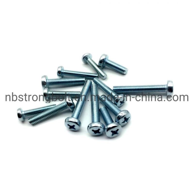 DIN7985 pH Cross Recessed Raised Cheese Head Screw Fastener
