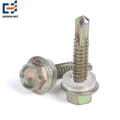 Zinc Plated Self Drilling Screw M6 M8 Fine Thread HDG Self Drilling Screw
