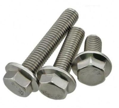 Galvanized Stainless Steel 304 316 Hex Flange Head Bolt