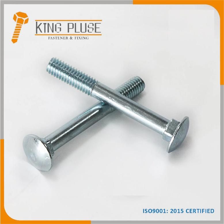 Fastener DIN603 Carbon Steel Mushroom Head Square Neck Bolt