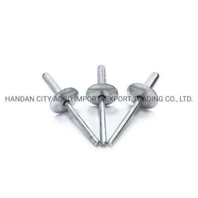 Colored Large Flange Aluminum Stainless Blind Pop Rivet Factory