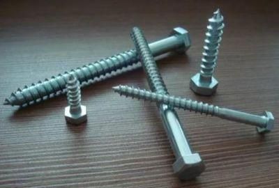 Wood Screw DIN571 Carbon Steel Q195 Blue White Zinc Screw